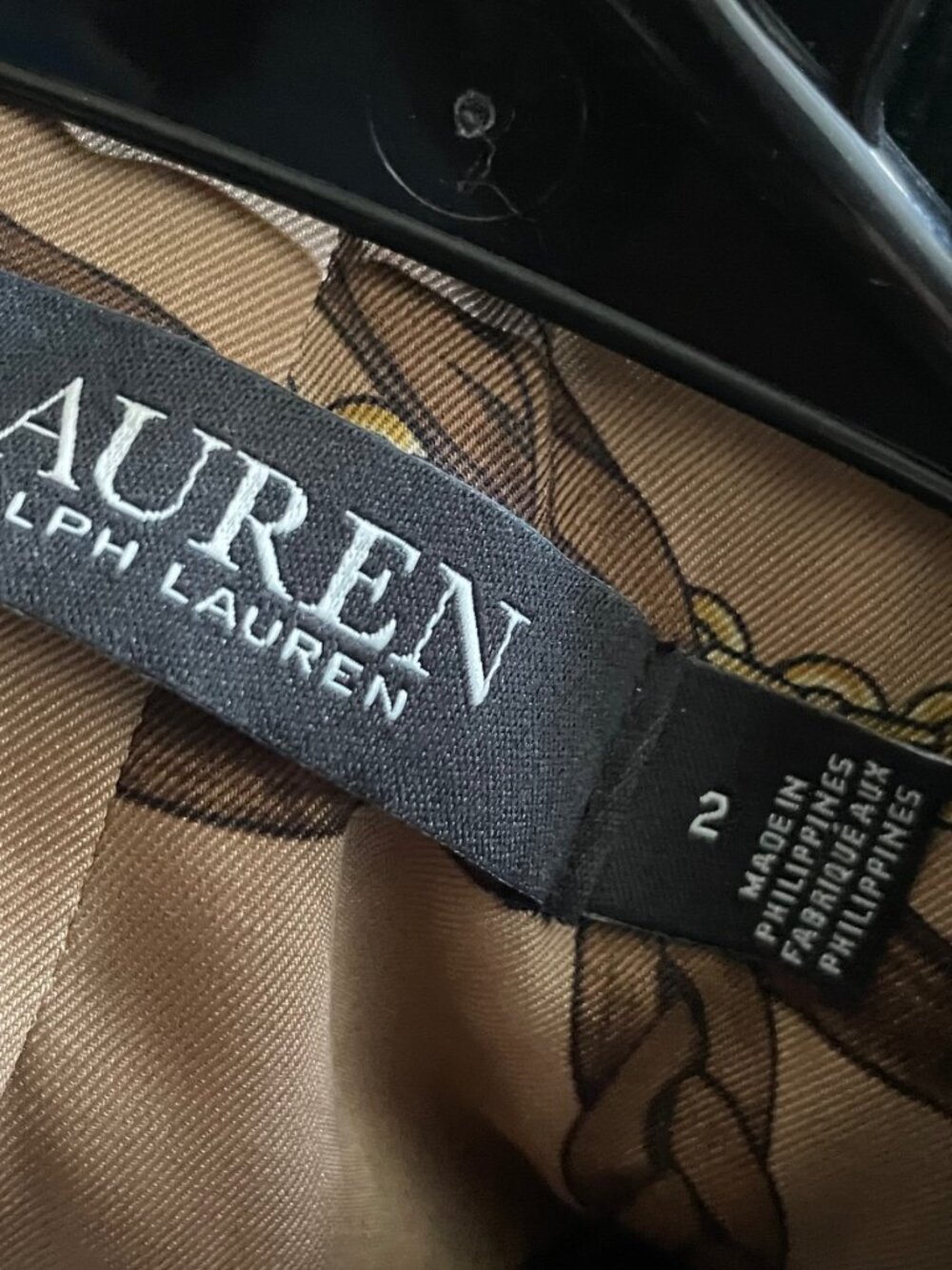 Dark Green corduroy jacket Lauren by Ralph Lauren - Picture 7 of 7
